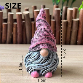 Dianreno garden gnomes for pots brighten balconies and tabletops with playful character.