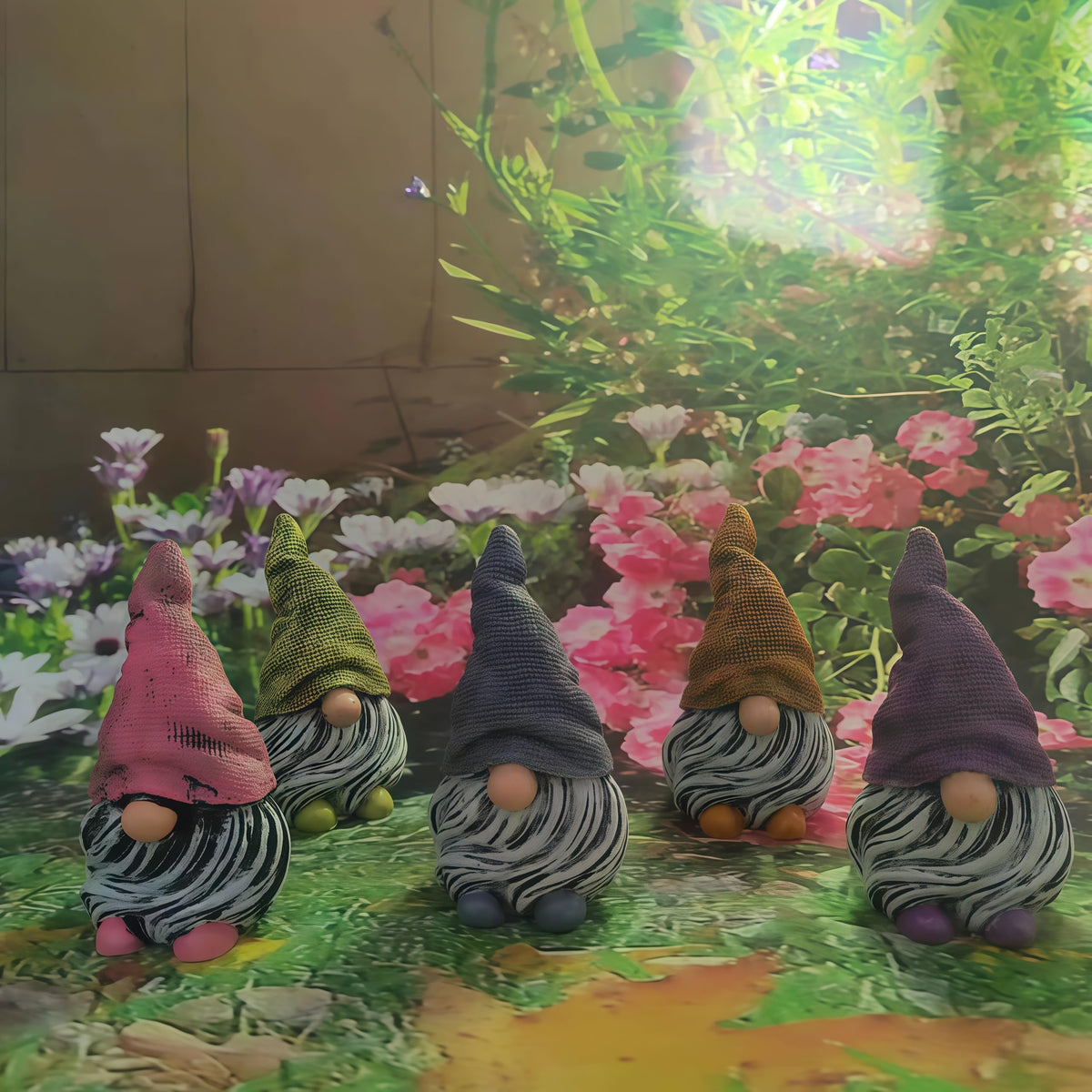 Dianreno gnomes collection with handcrafted detail enhances fairy garden displays.