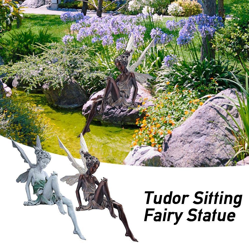 Dianreno resin angel statue ships safely thanks to strong packaging.
