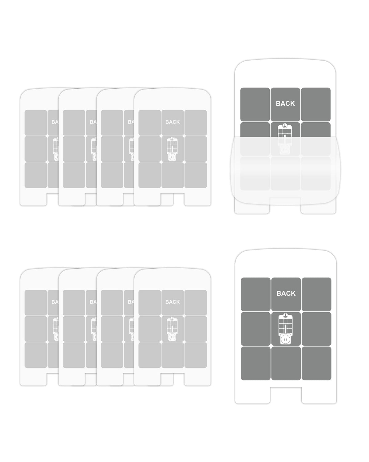Dichroma 10-pack glue cards—cost-efficient way to maintain your Dynatrap trap.