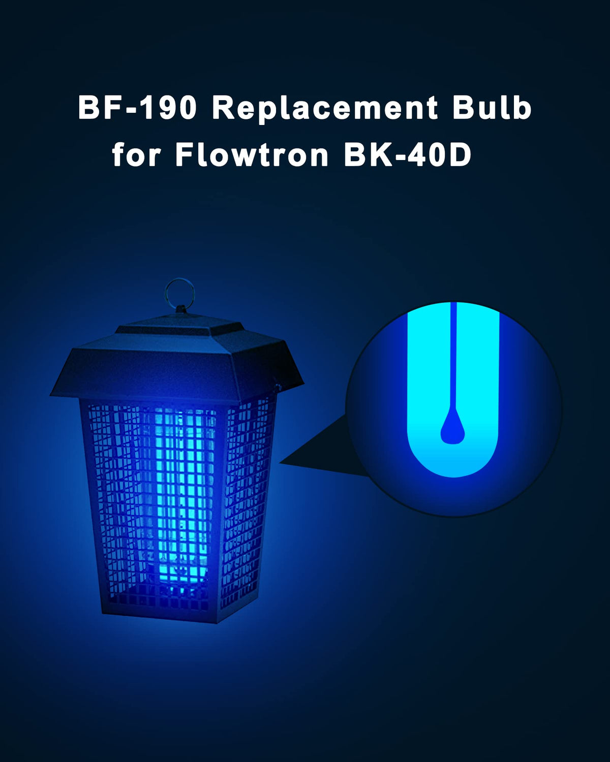 Dichroma BF190 packaging shows easy BK-40D replacement.