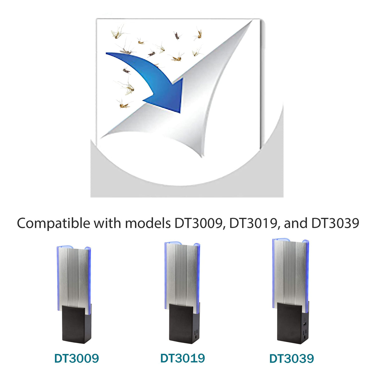 Dichroma refill packaging ready for simple Dynatrap installation.