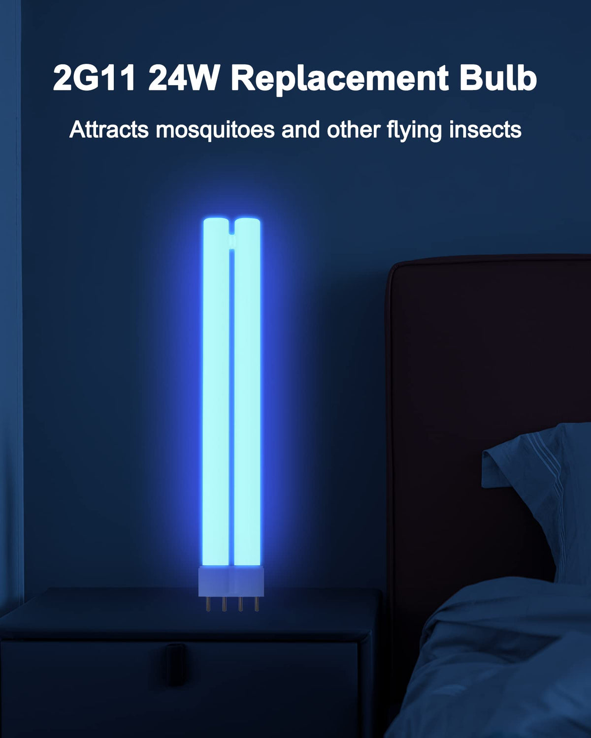 Dichroma fragile light tube, handle with care during replacement.