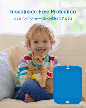 Dichroma non-toxic glue refill highlights family-friendly insect capture and easy setup.