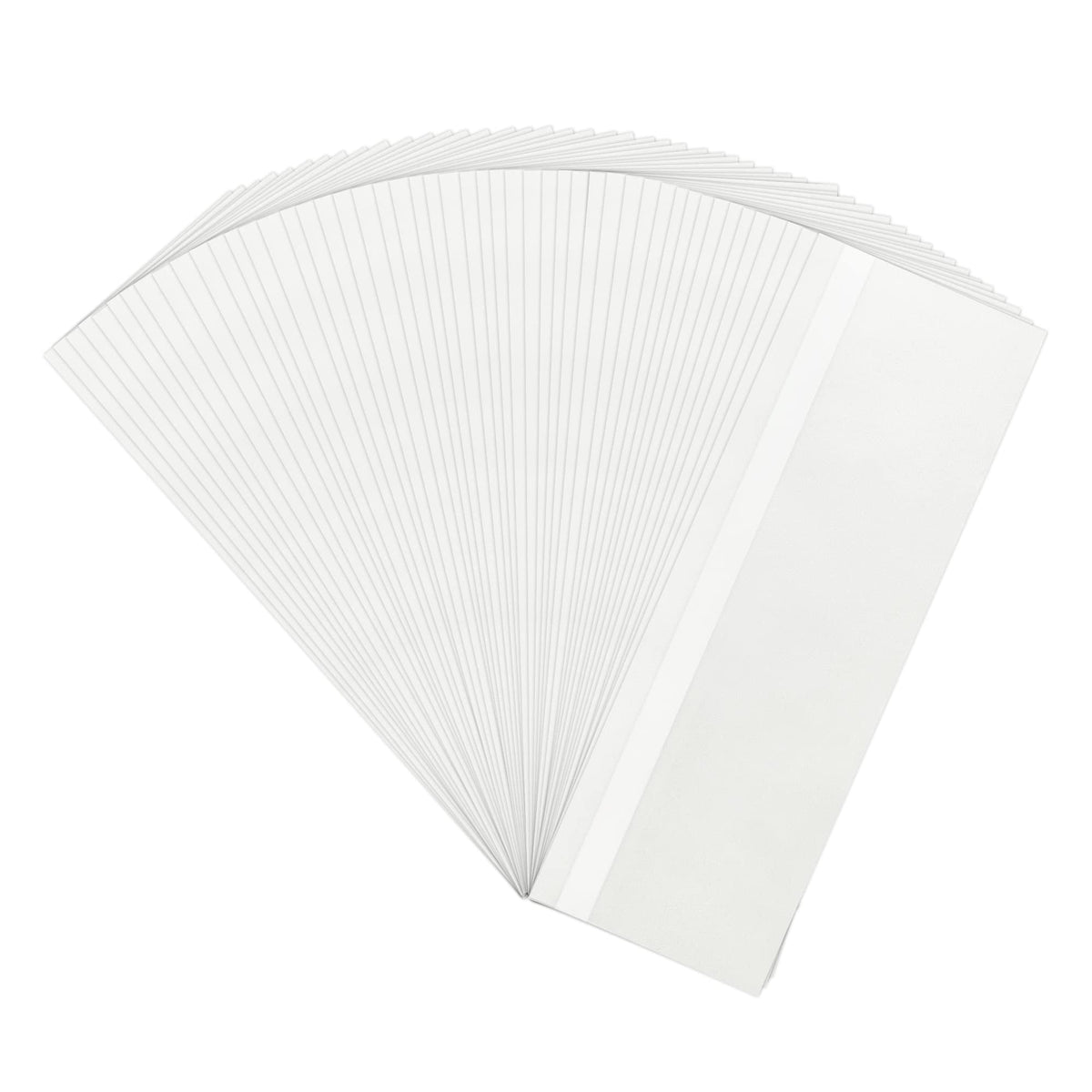 Dichroma window fly traps indoors, clear 50-pack captures flies by window without residue.