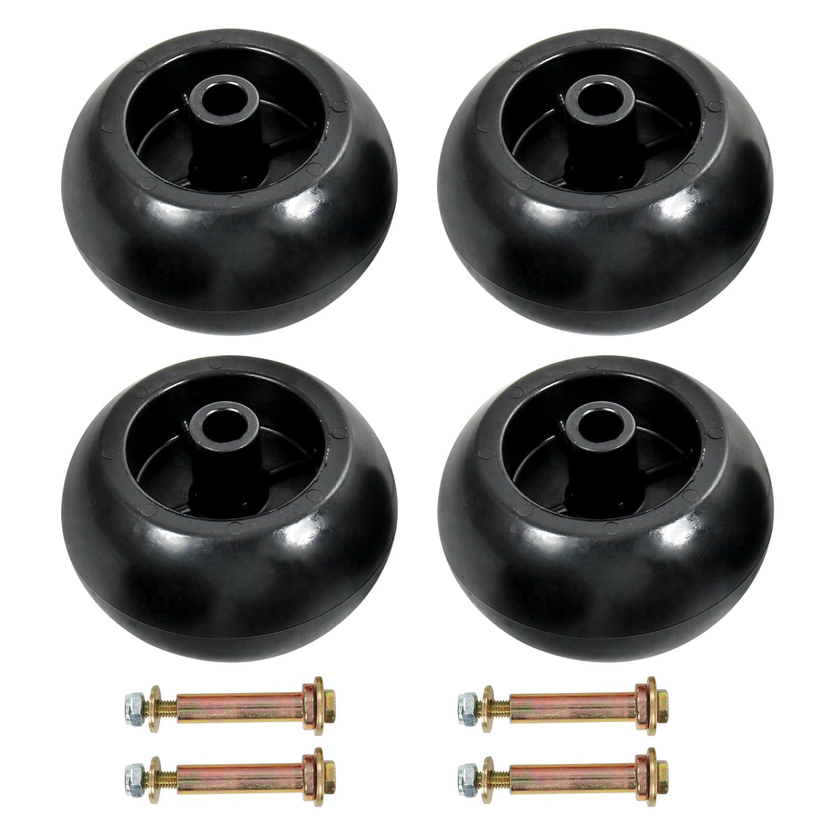DICMIC anti-scalp deck wheel for Bad Boy 022-5234-98; enhances stability during mowing.