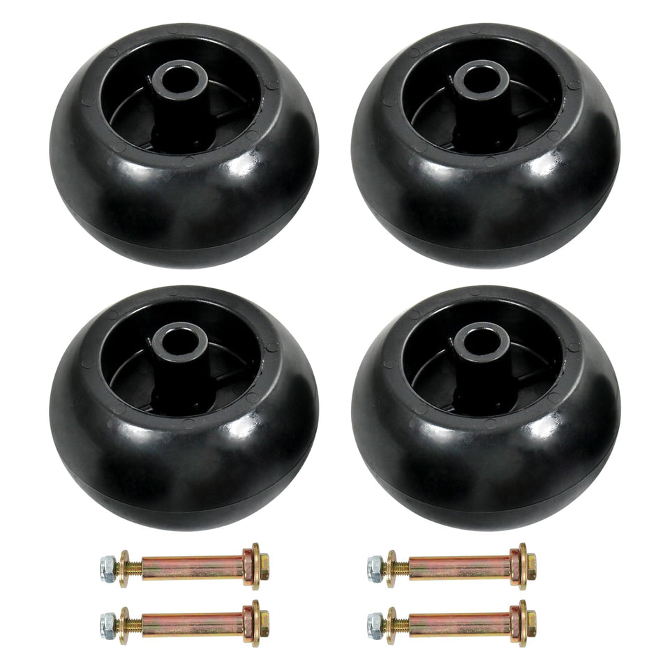 DICMIC anti-scalp deck wheel for Bad Boy 022-5234-98; enhances stability during mowing.