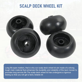 DICMIC deck wheel kit on Exmark 103-3168/103-7263; easy replacement and reliable performance.