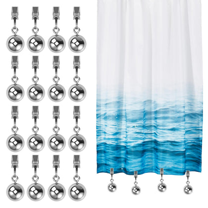 DICONSY outdoor curtain weights clip keeps drapes in place during breezy days