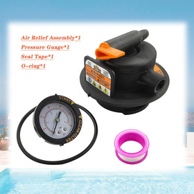Dicsley air relief assembly supports easy maintenance and longer filter life