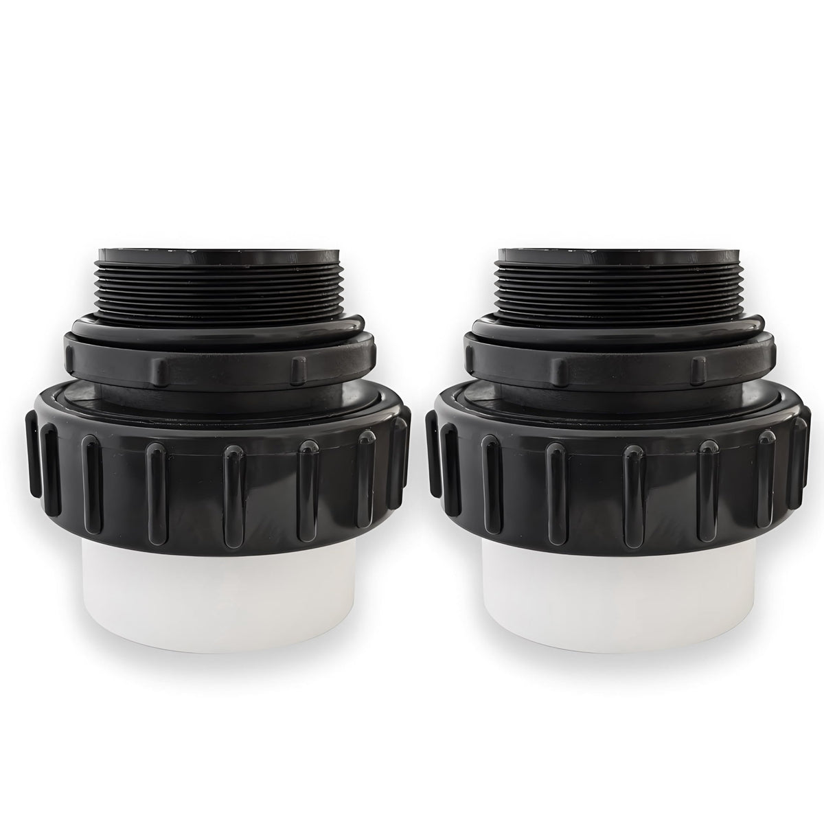 Dicsley slip-end glue-on end connects to standard pool piping