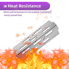 Dictirdy even heat distribution across the grill surface for consistent cooking.
