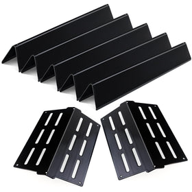 Dictirdy porcelain flavorizer bar 17.5 inch provides even heat distribution for Weber Genesis.