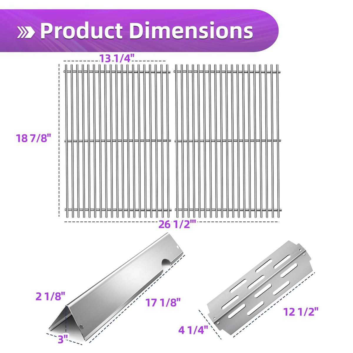 Dictirdy Weber Genesis II flavorizer bars helping reduce flare-ups and enhance flavor.