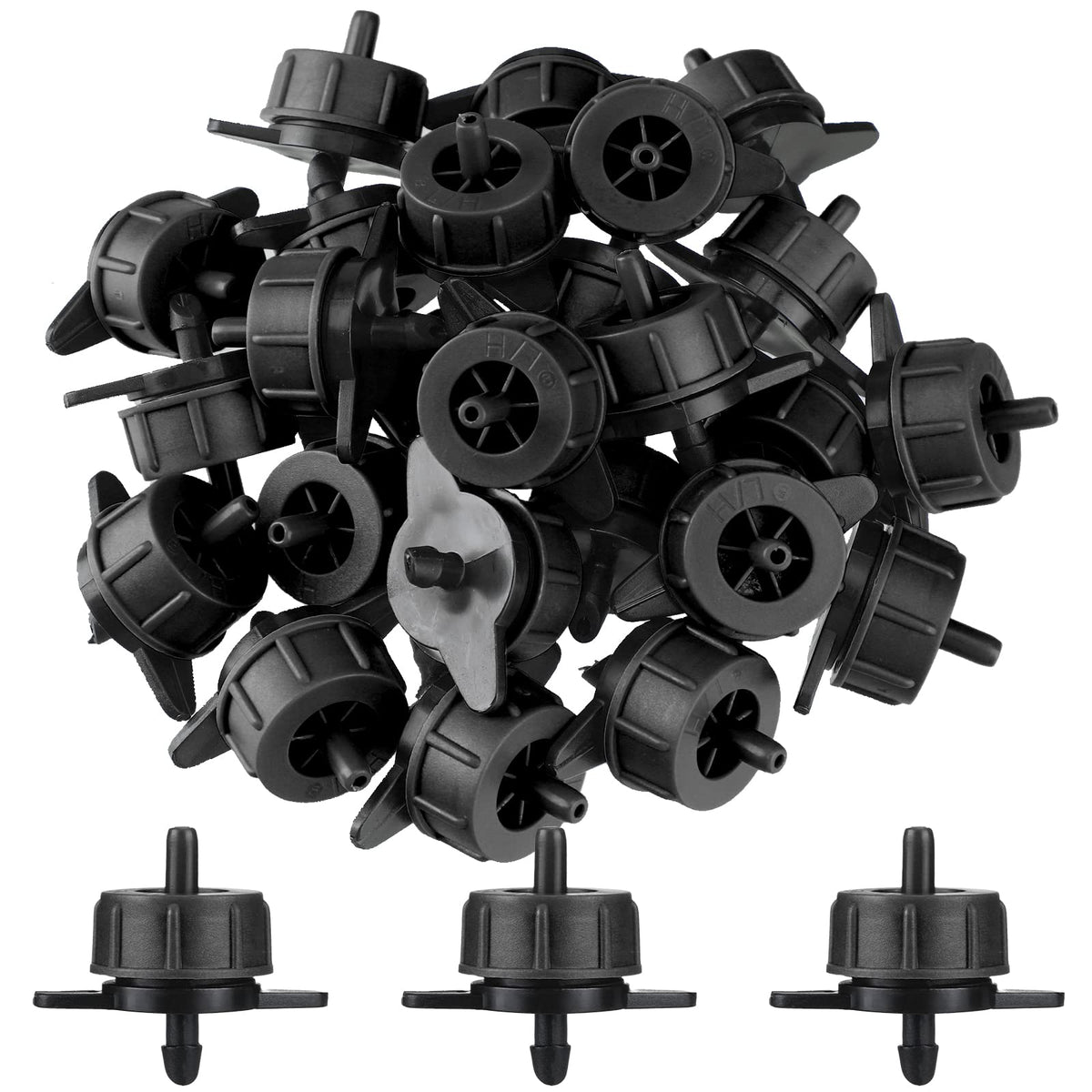 Didaey drip emitter 1GPH delivers precise garden irrigation for beds and planters.