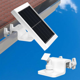 Didalo gutter-mount with 360-degree rotation for optimal sun exposure on solar panels.