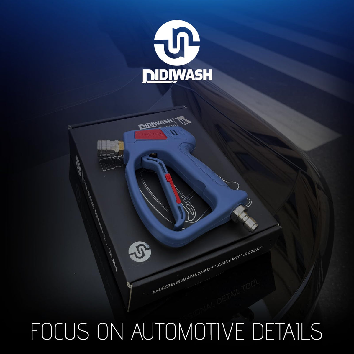 DiDiWash gun used on surfaces to prevent scratches during washing