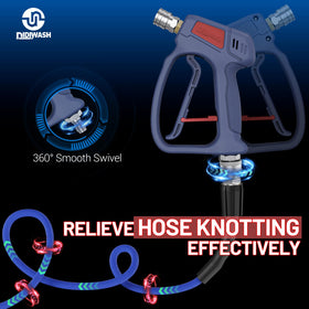 DiDiWash ergonomic trigger handle reducing hand strain during extended use