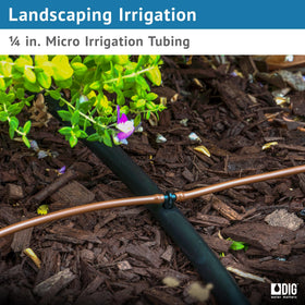 DIG B38100 Outdoor-ready tubing for weather-resistant garden installations.