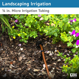 DIG B38100 Supply line for patio hanging baskets and container irrigation.