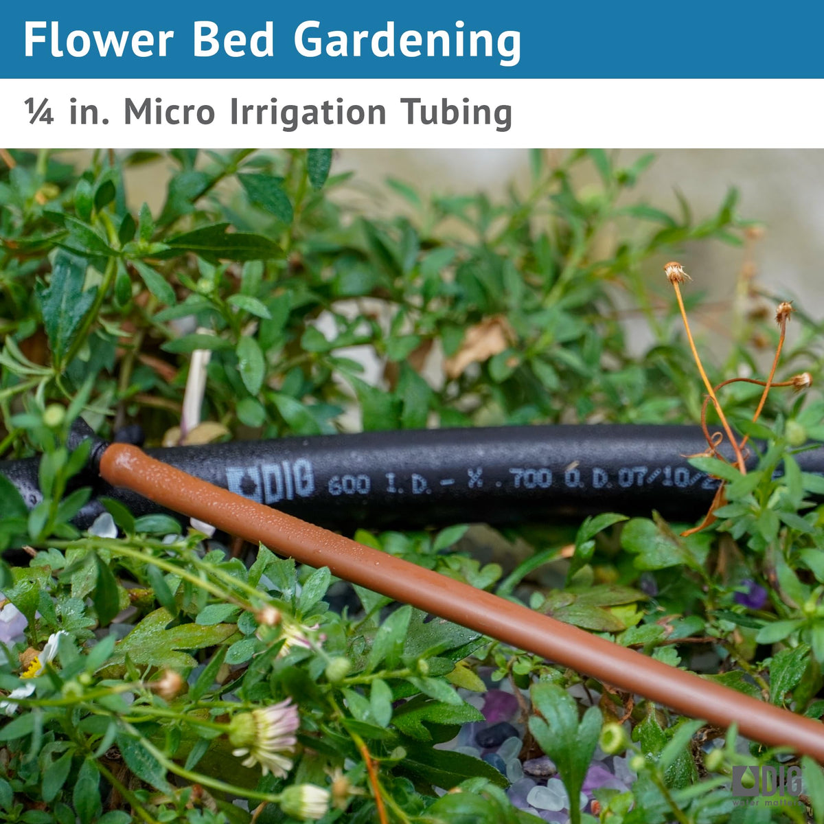 DIG B38100 USA-made tubing ensures reliable irrigation components.