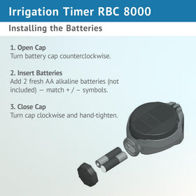 DIG RBC 8000 battery compartment accessible for hassle-free power swaps