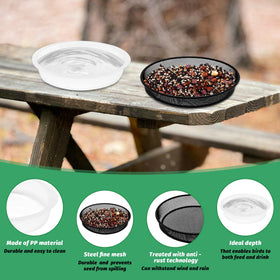 DIGARDPRO heavy-duty steel mesh tray withstands outdoor conditions.