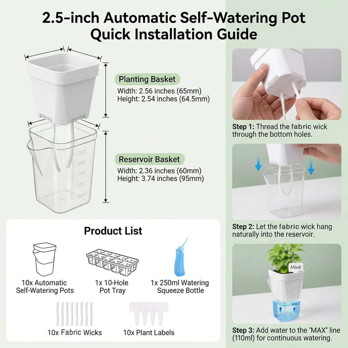 DIGARDPRO propagation-friendly kit for seeds and cuttings.