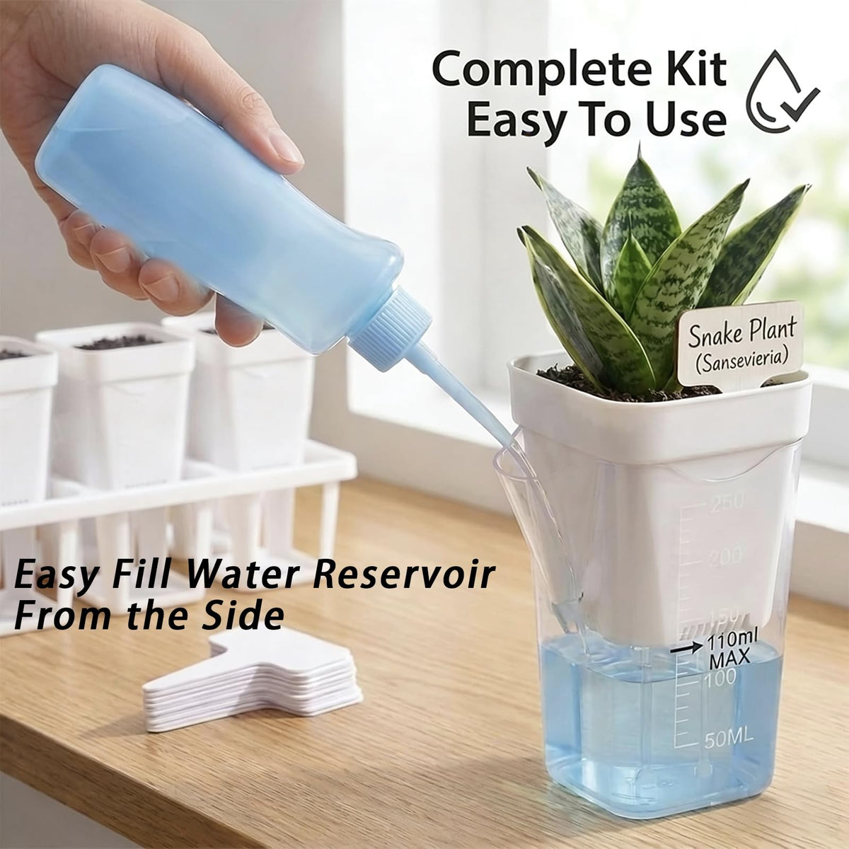 DIGARDPRO long-spout refill bottle for precise side watering.