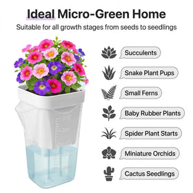 DIGARDPRO compatible with soil, LECA, and PON substrates.
