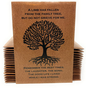 Digital Voyager Forget Me Not Seeds front view for a thoughtful memorial gift
