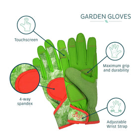 DIGZ 7652 gloves sweat and dirt patch helps wipe grime during tasks