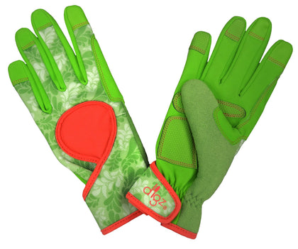 DIGZ Large Signature Garden Gloves with thorn-proof palm for tough pruning tasks.