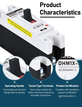 DIHOOL DC breaker used with UPS and data center backup power