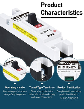 DIHOOL 25 kA short-circuit rating for high surge protection