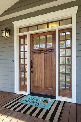 DII natural coir doormat durable for high-traffic entrances