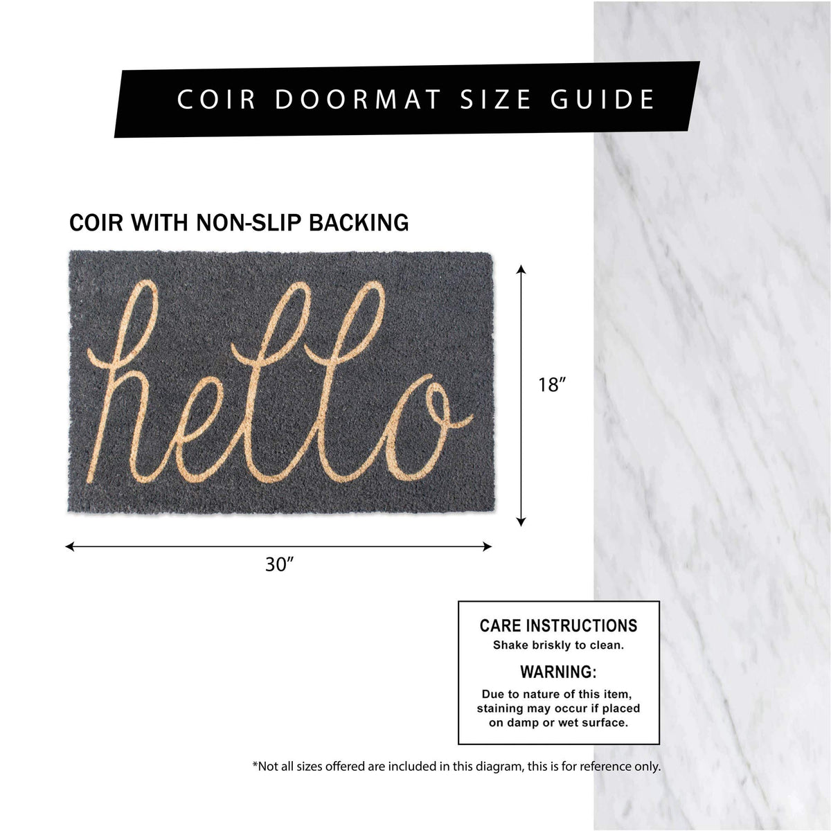 Seasonal Spring/Summer vibe from DII floral doormat