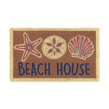 DII heavy duty coir doormat, 18x30, outer entry, scrapes dirt and protects floors.