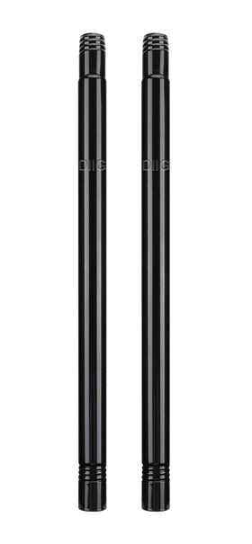 DIIG 1ft extension rod shown for a 1-inch pole, enabling flexible height adjustments.