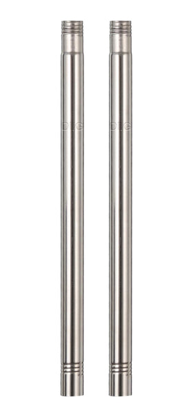 DIIG 1ft extension rod, 1-inch diameter, enhances flagpole height and compatibility