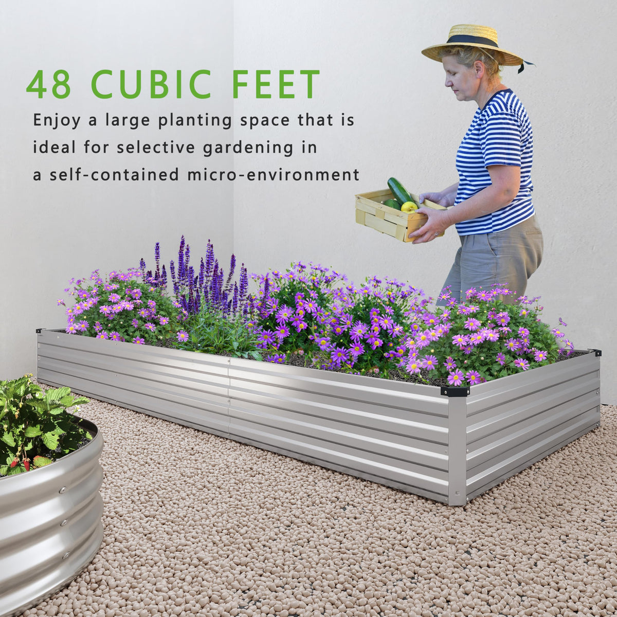 DIIYIV multipurpose bed suitable for vegetables, fruits, and herbs.