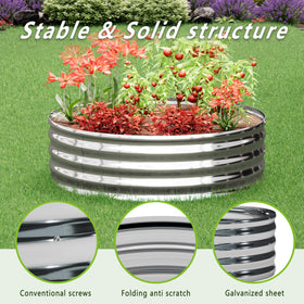 DIIYIV bed housing flowers creates vibrant outdoor displays.