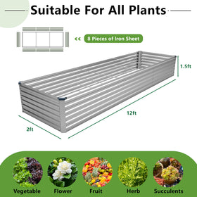 DIIYIV galvanized raised bed durability showing rust resistance for outdoor use.