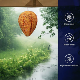 Diimoy orange waterproof nest image emphasizing flexible, reusable decoration options