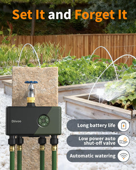 Diivoo app control enables remote watering and schedule management