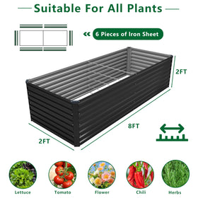 DIIYIV galvanized raised garden bed corner pad closeup for safe handling.