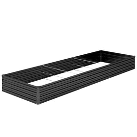 DIIYIV expansive 144 by 48 inch raised bed for organized planting