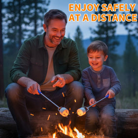 DIKER smores sticks heavy duty stainless steel for stable grilling