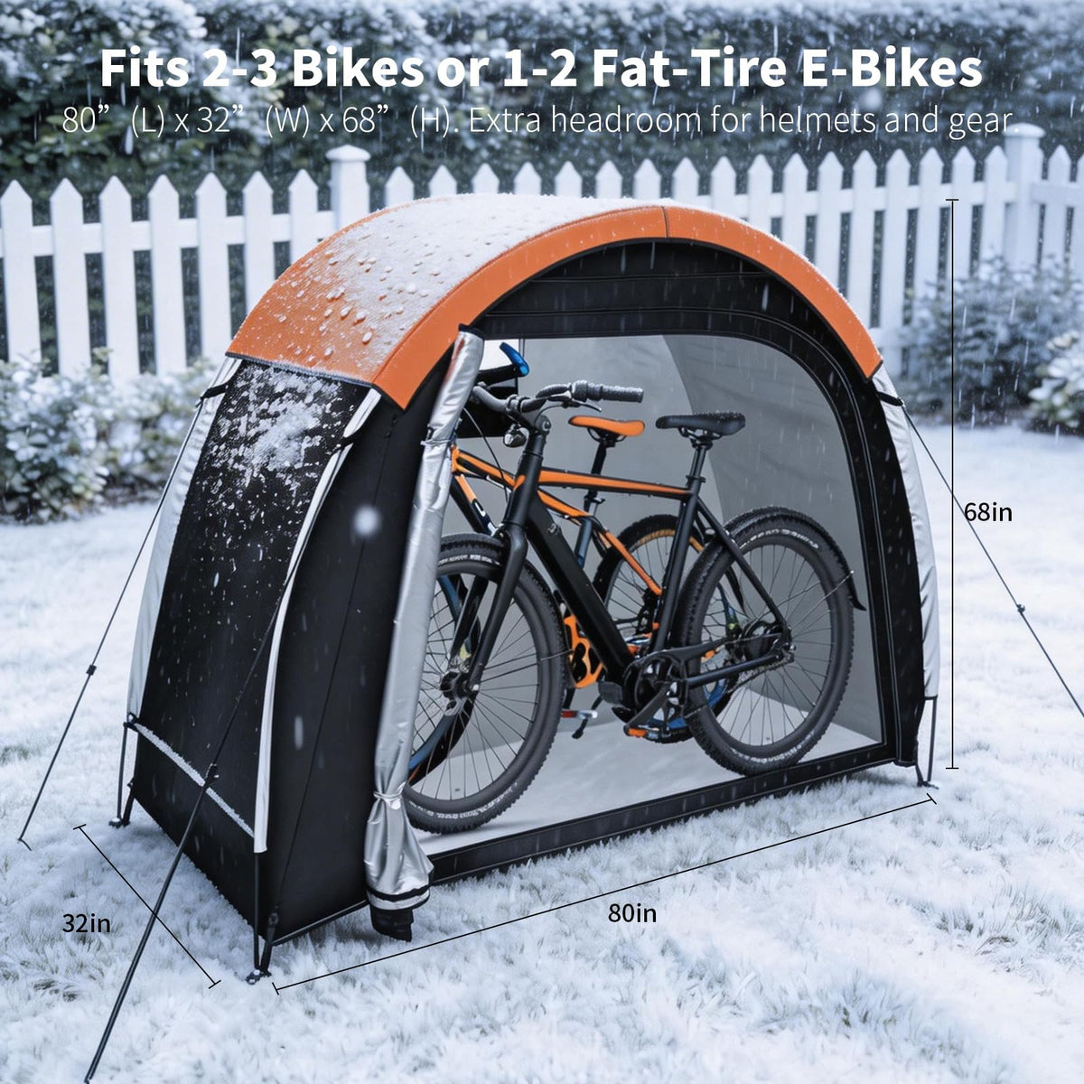 Dikutar sturdy wind resistant setup with reinforced poles