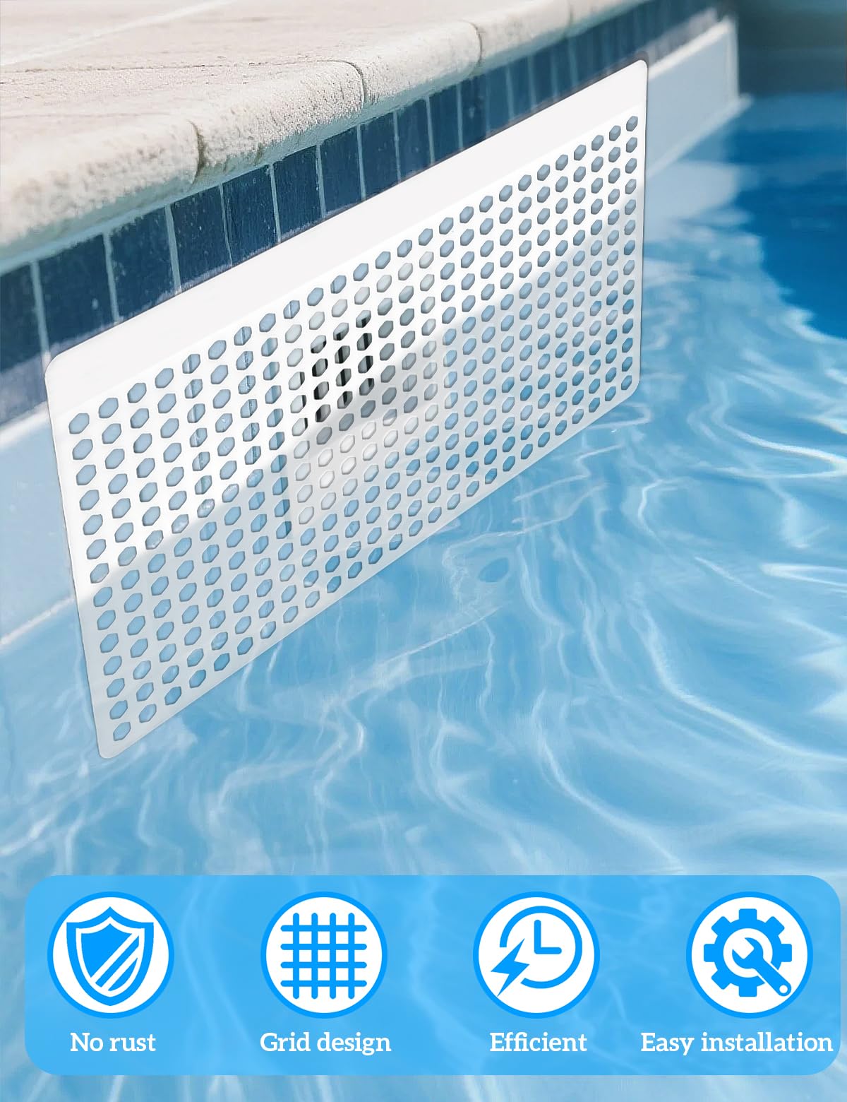 Diltik debris-catching guard prevents clogs and keeps filtration smooth.